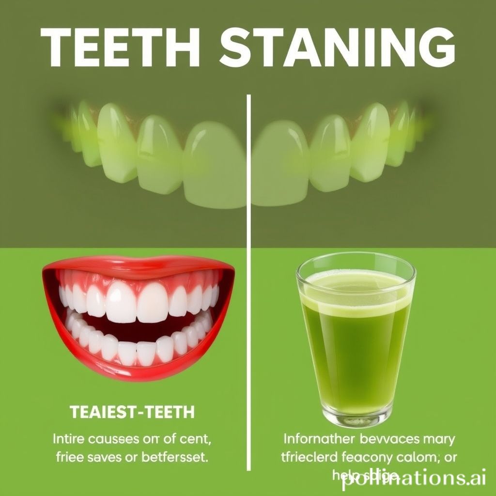 Does Matcha Tea Stain Teeth?